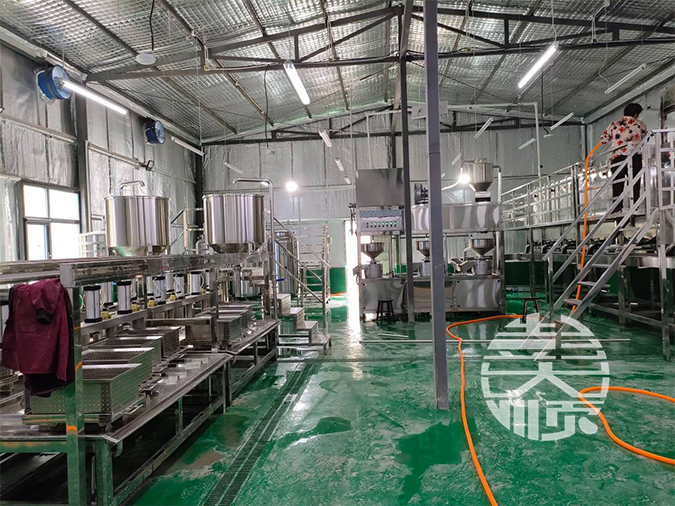 豆腐機(jī)生產(chǎn)線